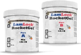 Stone Epoxy Lamlock RocketGel 750 ml para granito, quartzo e mármore