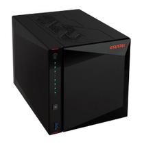 Storage Asustor Flashstor AS5404T, 4 Baias, Intel Celeron N5105 Quad-core, 2.0ghz, 4GB RAM