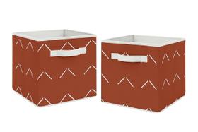 Storage Cube Bins Sweet Jojo Designs Boho Arrow, conjunto de 2 Storage Cube Bins Sweet Jojo Designs Boho Arrow, conjunto de 2