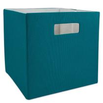 Storage Cube DII Poly-Cube Collection Verde-azulado 11x11x11 cm