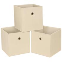 Storage Cubes Bins NieEnjoy, tecido dobrável de 28 cm, conjunto de 3