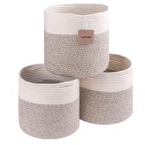 Storage Cubes e cestos Organizer voten 28x28x28 cm, pacote com 3