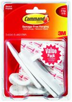 Storage Hook Command Large Utility 3 ganchos e 6 tiras