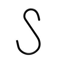 Storage Hook Living Accents, extensor de aço de 9 cm, preto, pacote com 2 Storage Hook Living Accents, extensor de aço de 9 cm, preto, pacote com 2