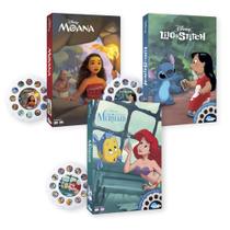 Storybook Reels Moonlite Moana Lilo e Stitch, a Pequena Sereia