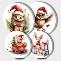 Stove Burner Covers Tucocoo Christmas Animals, conjunto de 4