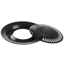 Stove Top Grill Chef Buddy Smokeless Indoor Carbon Steel