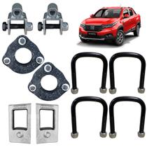 Strada 20/... Kit Lift Dianteiro 2,5cm Traseiro 4cm +Prol