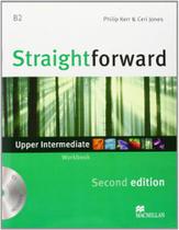 Straightforward b2 - upper-intermediate - workbook with audio cd - without key - second edition