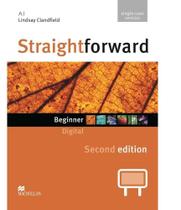 Straightforward Beginner - Digital Interactive Whiteboard Material (Single User Version) - Second Ed - Macmillan - ELT