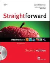 Straightforward intermediate level workbook without key with cd