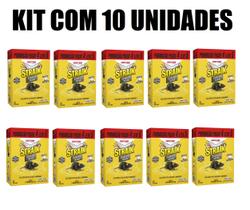 Straik Isca Elimina Ratos Cerais Com Amargante Kit 10 Caixas
