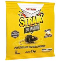 Straik isca ratos cereais nobres - kit com 6 saches 25g - Dexter