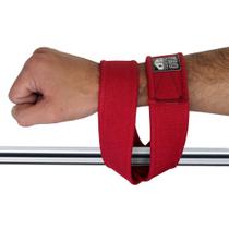 Strap 8 Fita Luva Em Algodão Vermelho - Pro Trainer