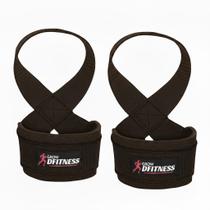Strap 8 oito Fita Algodão Musculação Academia Fitness.