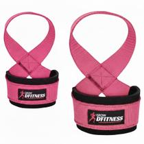 Strap 8 oito Fita Algodão Musculação Academia Fitness.