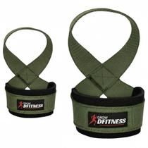 Strap 8 oito Fita Algodão Musculação Academia Fitness.