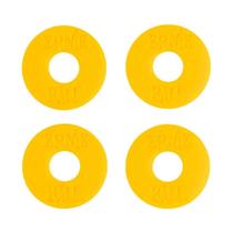 Strap Block Trava Borracha Ernie Ball Laranja Correia 4Un