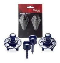 Strap Lock Stagg SSL1 Bk - Preto Strap Lock Stagg SSL1 Bk - Preto