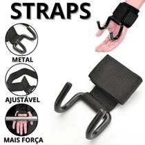 Strap Musculação Com Munhequeira