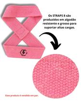 Strap Oito Luva Academia Musculação Treino Pesado Strongman