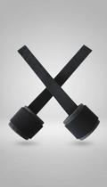 Straps de Levantamento de Peso Preto Straps de Levantamento de Peso Preto