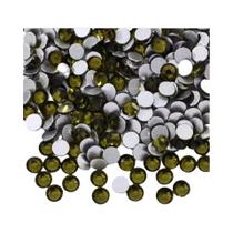 Strass De Cristal SS6-SS30 Com Base Plana Não Termo-Adesiva Para Roupas, Unhas E Decorações Em