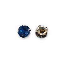 Strass de Rebitar 8mm + Rebite Aço inox - Alto Brilho - 1000 Peças