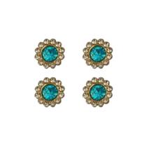 Strass de Rebitar Micro Strass 12mm - 100 peças