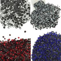 Strass Hotfix Termocolante Vidro 5mm 1000 peças - 40G