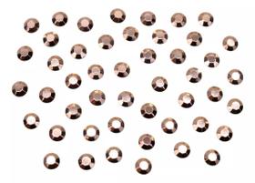 Strass Metal Sextavado Hotfix Termocolante 4Mm 1000Un Rosê