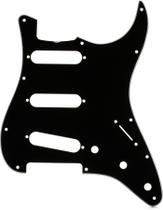 Stratocaster Pickguard Fender Vintage Stratocaster de 11 buracos preta dos anos 60