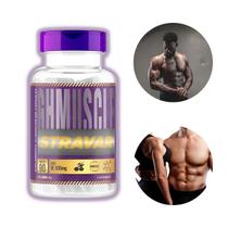 Stravar Ghmuscle 500mg 90 Cápsulas Original Premium Vitamina