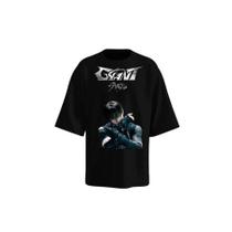 Stray Kids Giant Camisa Unissex Estampada Oversized