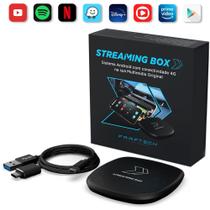 Streaming Box Corolla 2020 a 2022 com Sistema Carplay Android 9 4G Wi-Fi Função Split Screen Instalação USB e plug and play Faaftech