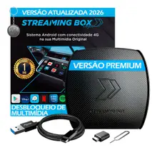 Streaming Box Faaftech Light Android 11 Quadcore 4GB RAM 64GB QCM2290 CarPlay 4G Sem Fio YouTube Netflix Waze Spotify Disney TV Online Plug Play