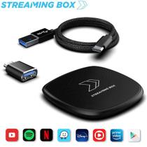 Streaming Box Ranger 2023 com Sistema Carplay Android Facil Instalação Plug and play 4G Wi-Fi SIM Card Bluetooh Faaftech