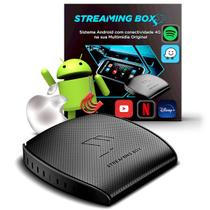 Streaming Box S 2gb RAM 32gb Faaftech Wifi 4G GPS TV para Central Multimidia CarPlay AndroidAuto