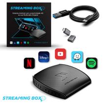 Streaming Box S Faaftech Andorid/Carplay Automotivo, Plug in Play, 2GB RAM, Bluetooth, 32GB, WI-FI,- 3818