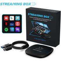 Streaming Box T-Cross 2021 a 2022 com Carplay e Tela de 10" 4G Wi-Fi SD Card