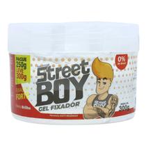 Street Boy Gel Fixador Incolor Fixação Forte 300g