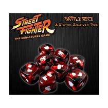 Street Fighter Miniatures Game: Red Battle Dice Street Fighter Miniatures Game: Red Battle Dice