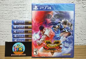 Street Fighter V Champion Edition Ps 4 Lacrado Mídia y
