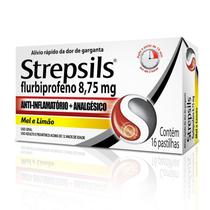 Strepsils Sabor Mel e Limão com 16 Pastilhas Reckitt Benckiser