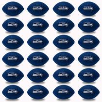Stress Ball Franklin Sports NFL Seattle Seahawks 83 mm, pacote com 24 Stress Ball Franklin Sports NFL Seattle Seahawks 83 mm, pacote com 24