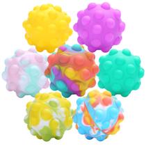 Stress Balls Fidget Toys Pop it Balls Sensory para crianças e adultos