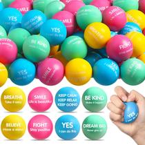 Stress Balls Liliful Motivational 48 peças para adultos Stress Balls Liliful Motivational 48 peças para adultos