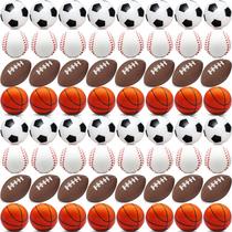 Stress Balls Oleitodh Sports 60 peças para crianças com 4 estilos