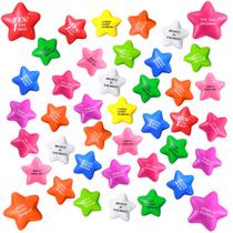 Stress Balls Sotiff Star, pacote com 100 citações motivacionais para crianças
