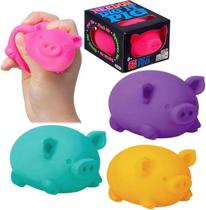 Stress Fidget Balls Schylling Nee Doh Dig' It Pig, pacote com 3 Stress Fidget Balls Schylling Nee Doh Dig' It Pig, pacote com 3